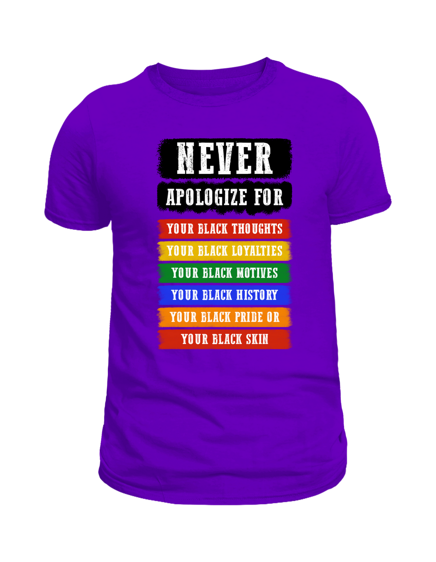 Never Apolgize for #1