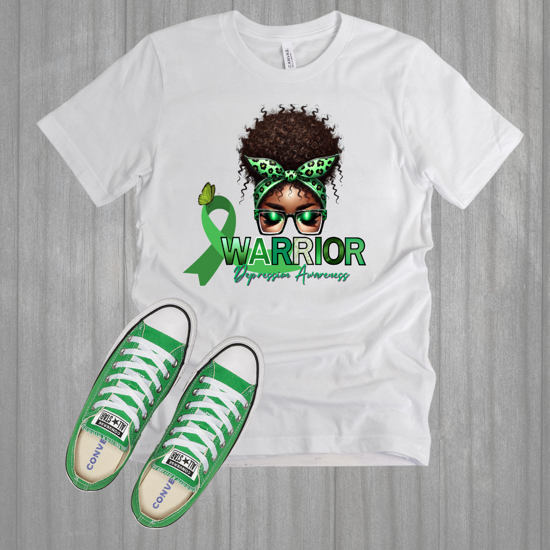Depression Awareness Warrior Tshirt
