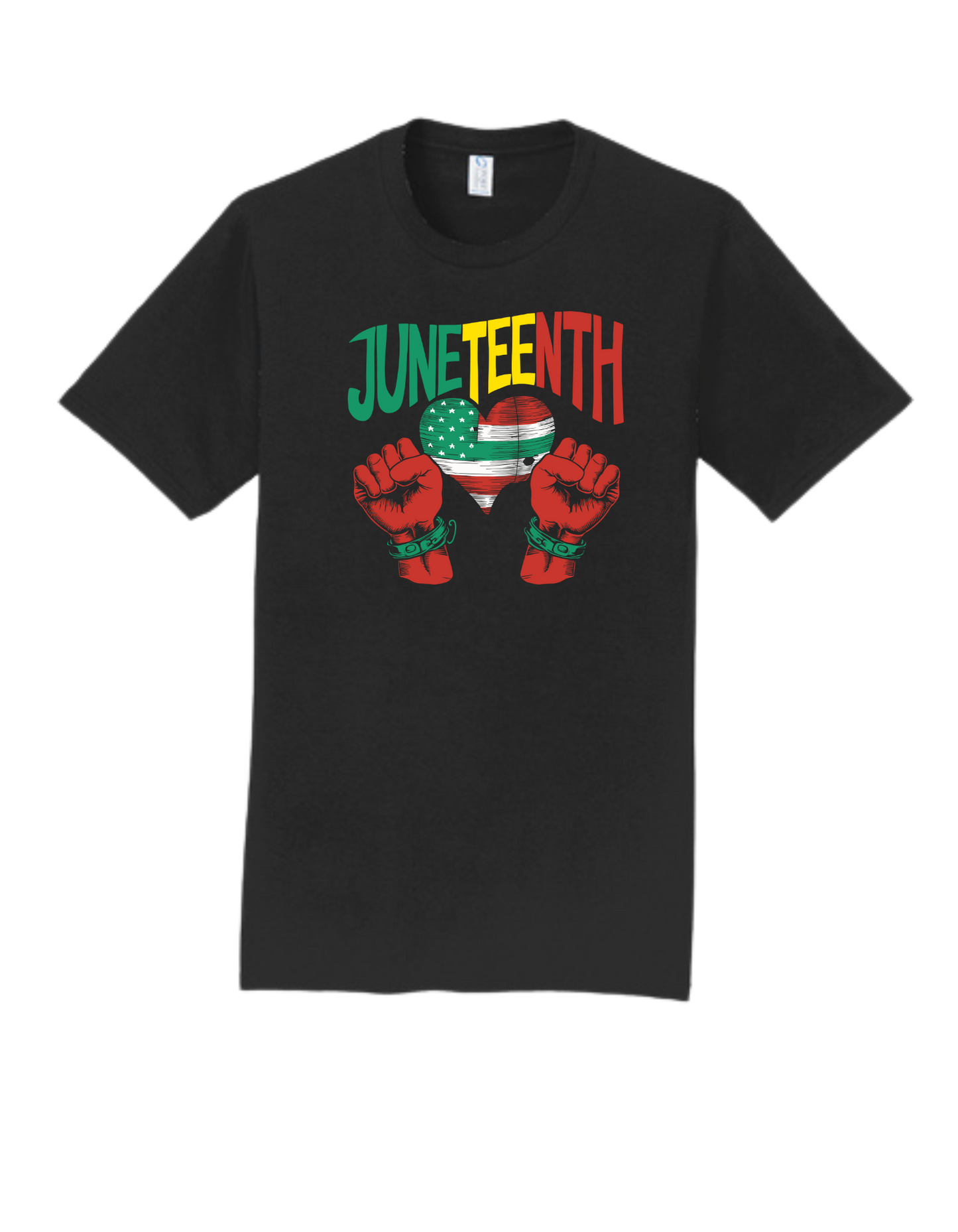 Juneteenth Heart and unchained hands