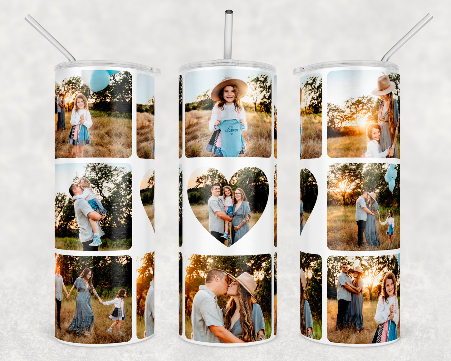 9 photo tumbler