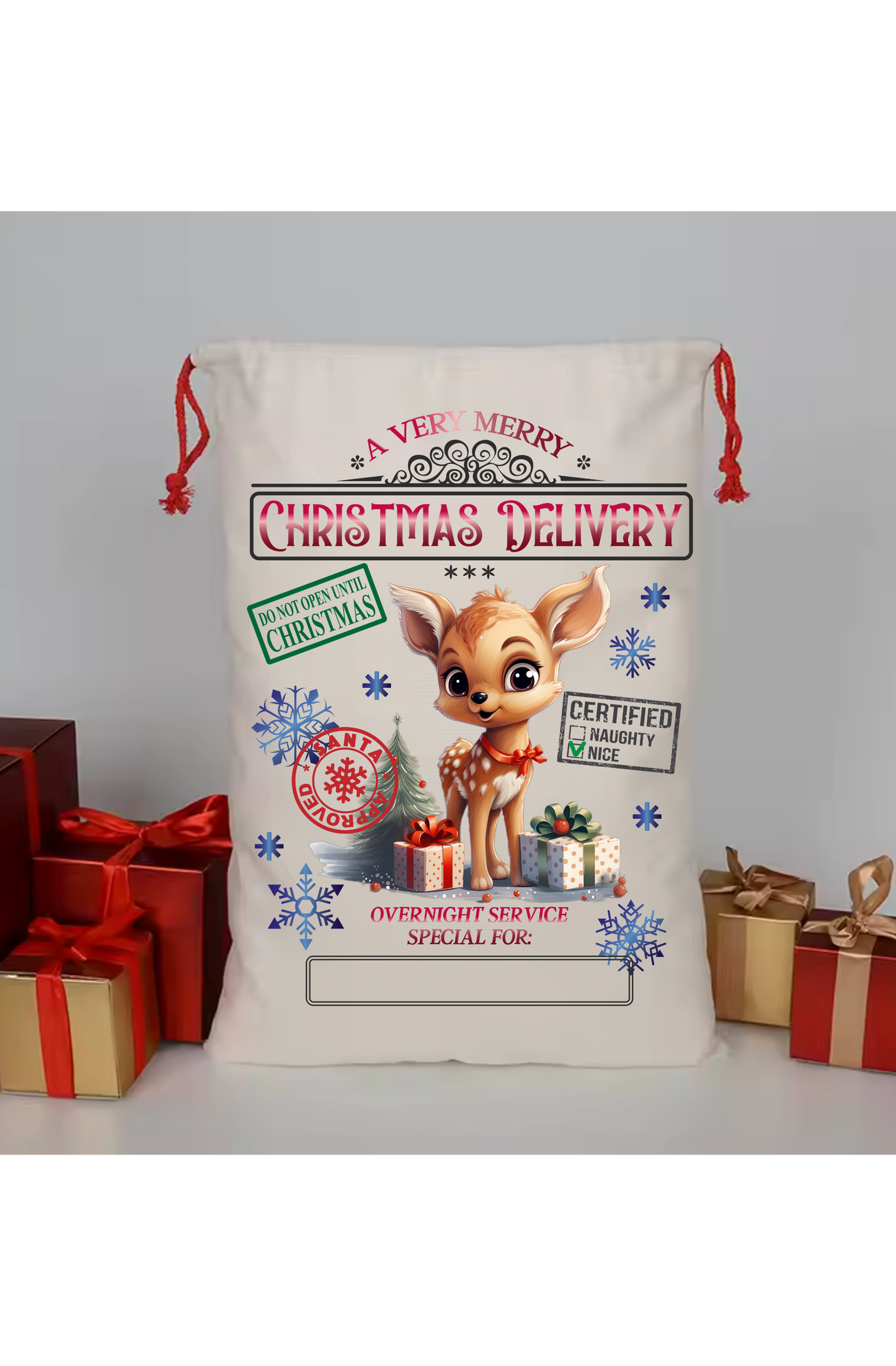 Santa Sacks - Reindeer
