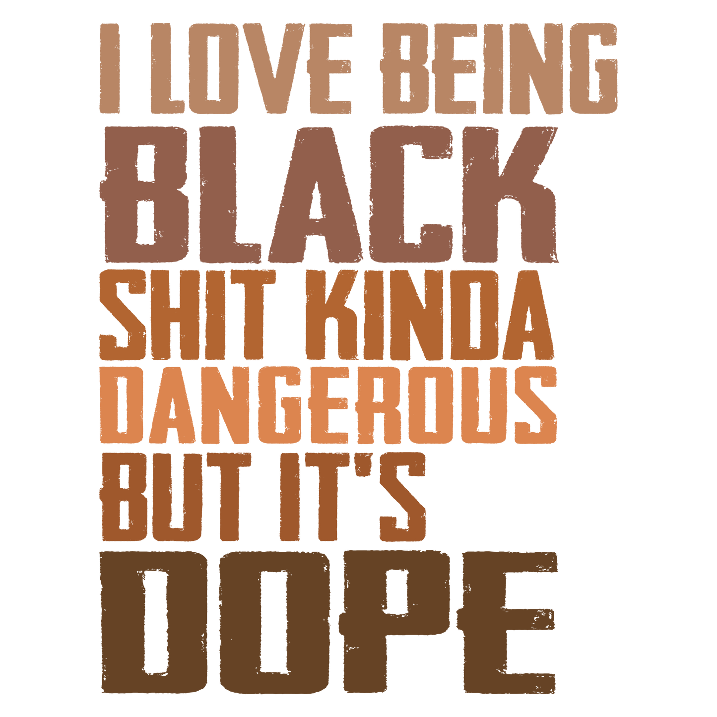 Love being black