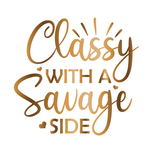 Classy with a savage side