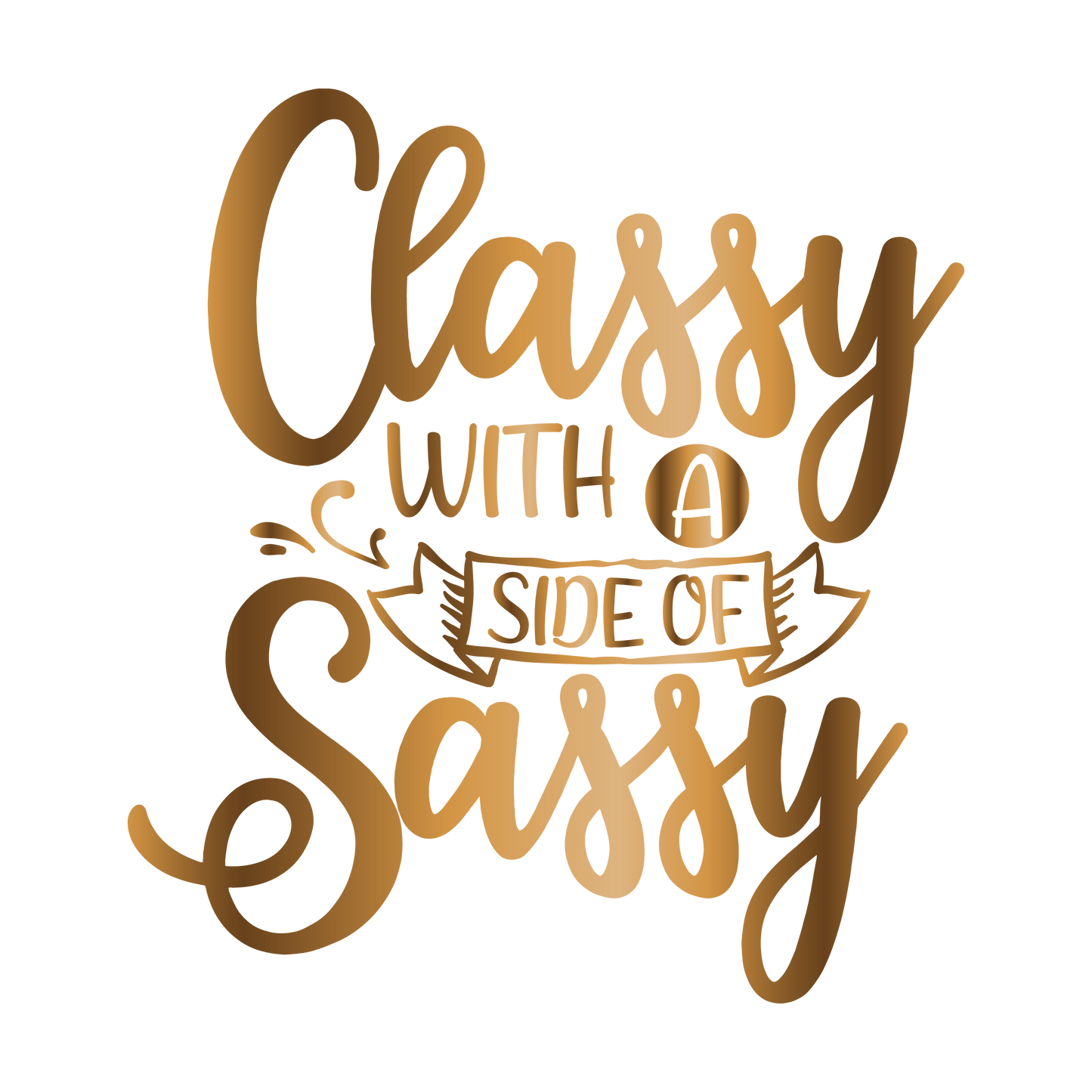 Classy with a side of sassy