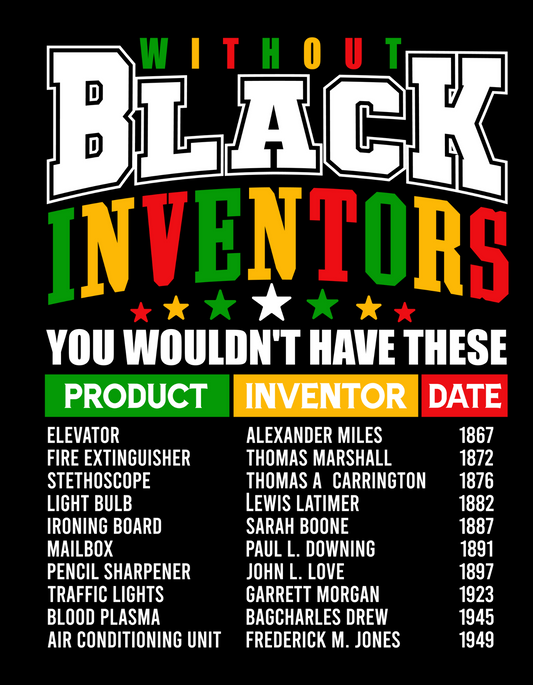 Black Inventors (Whtie)